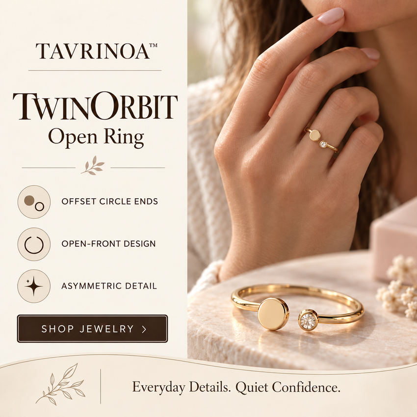 TAVRINOA™ TwinOrbit Open Ring