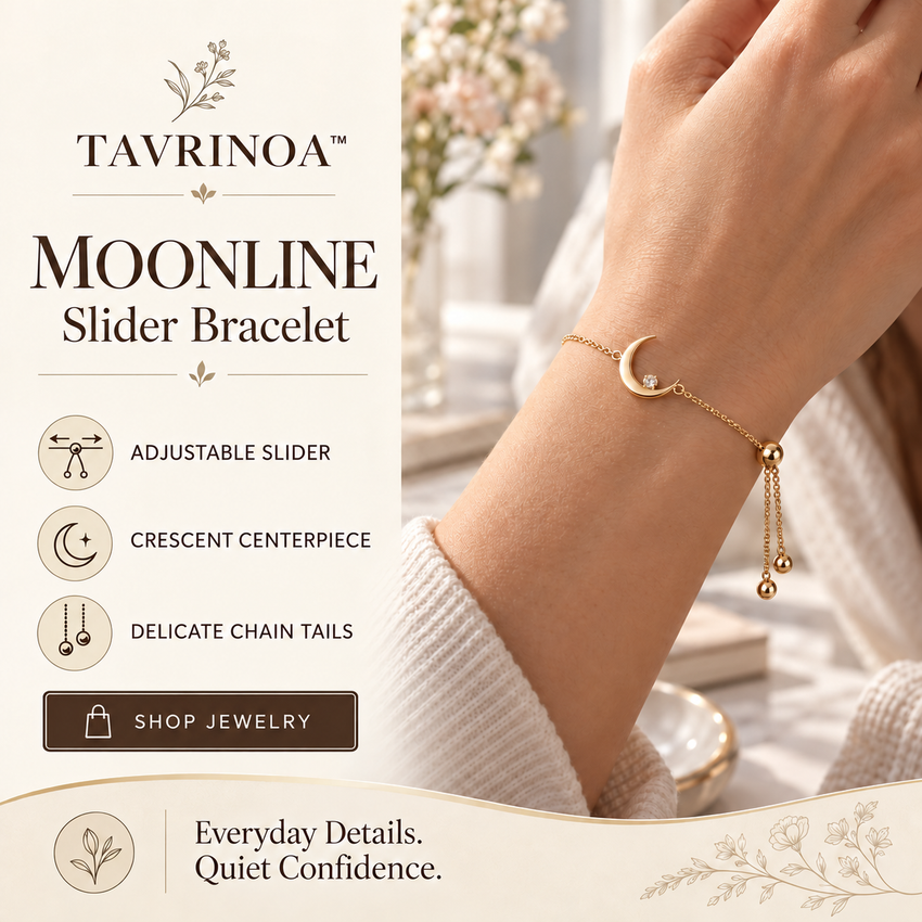 TAVRINOA™ Moonline Slider Bracelet